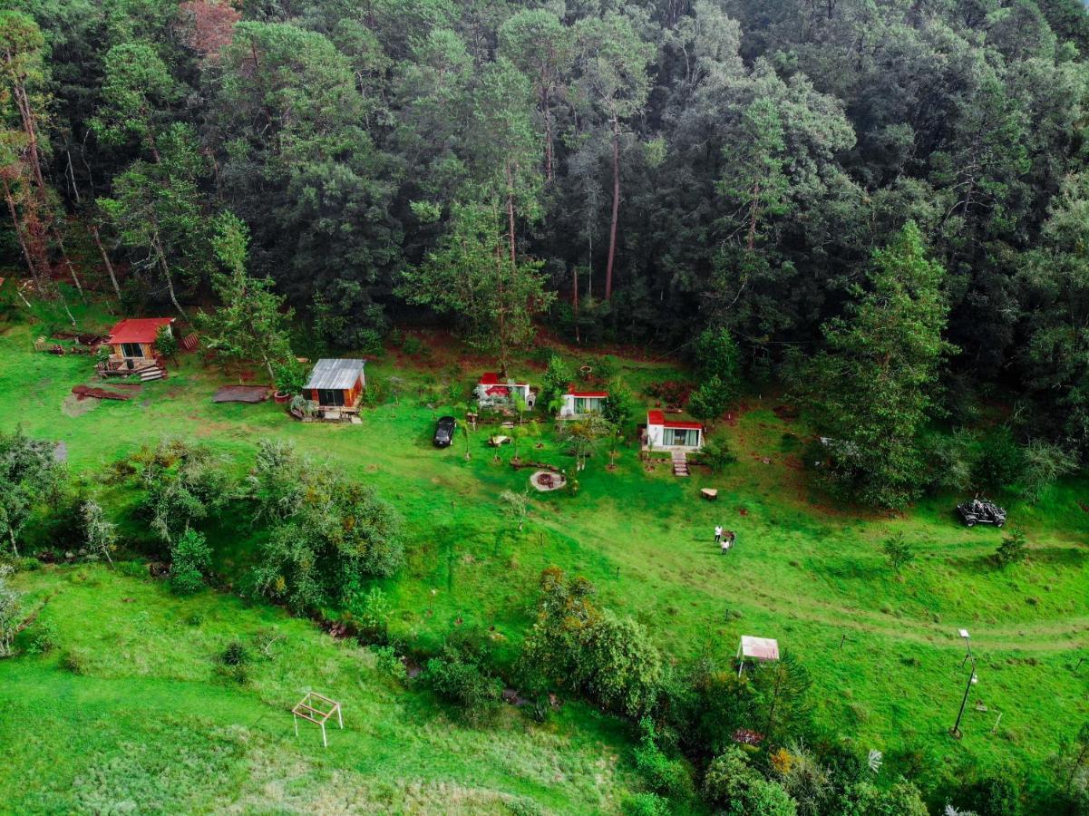 Romanticas Cabanas En Bosque Acaxochitlan Экстерьер фото